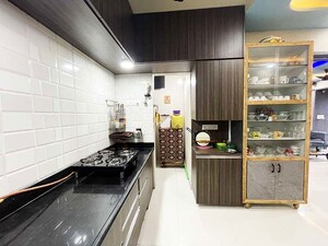 Kitchen in 3 BHK Apartment at Shahibagh – for Sale