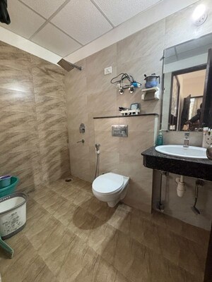 Bathroom in 2 BHK Apartment at Mahagun Mywoods, Sector 16c Greater Noida – for Sale