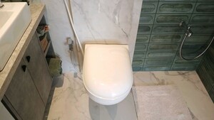 Bathroom in 3 BHK Apartment at Worli – for Sale