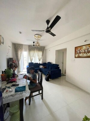 Living Room in 2 BHK Apartment at Godrej Nurture Pune, Mamurdi – for Sale