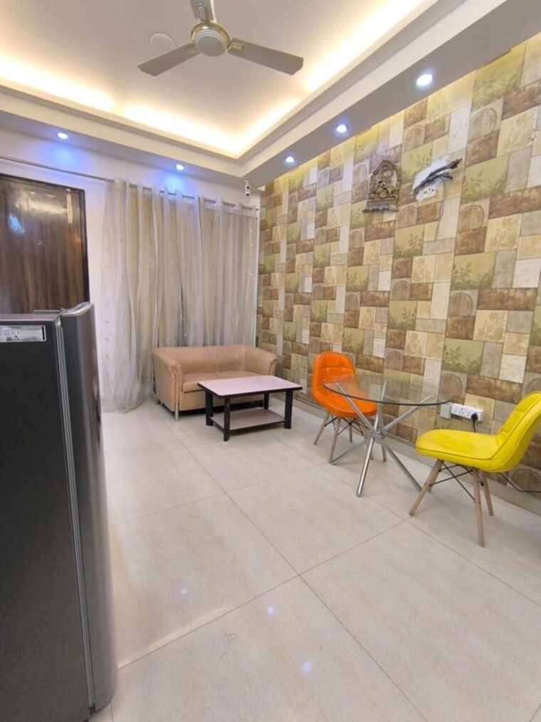 Living Room, sector 57 1 Bedroom 650 Sq.Ft. Builder Floor In Sector 57 Gurgaon 10574922