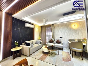 Living Room in 3 BHK Apartment at Dhakoli – for Sale