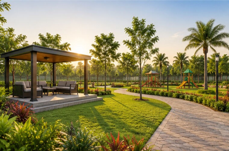 Garden, concorde-hill-crest  1200 Sq.Ft. Plot In Chikkaballapur Bangalore 10574950