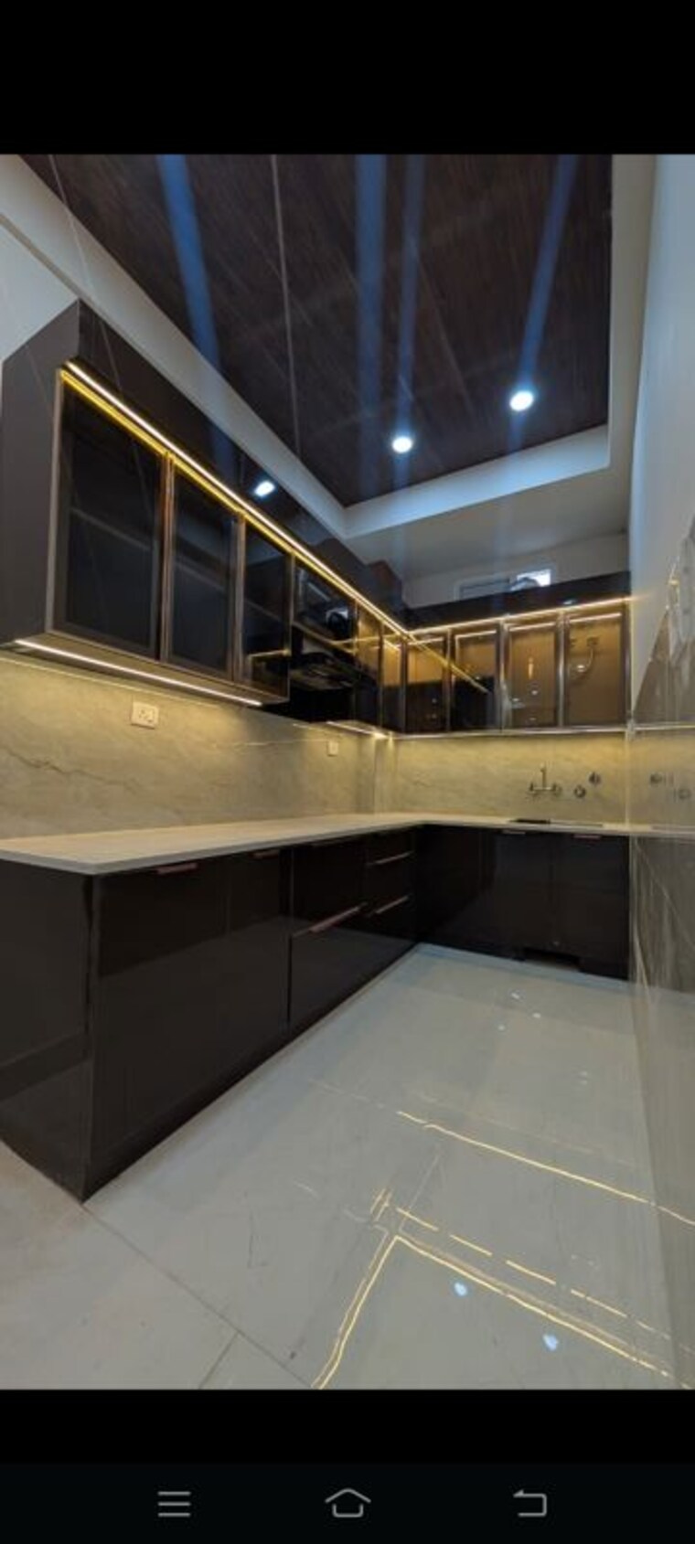 Kitchen, kanha-apartments-indirapuram 2 Bedroom 1000 Sq.Ft. Builder Floor In Shakti Khand 2 Ghaziabad 10574966