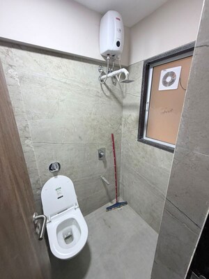 Bathroom in 1 BHK Apartment at Vayuputra Trident, Santacruz West – for Rent