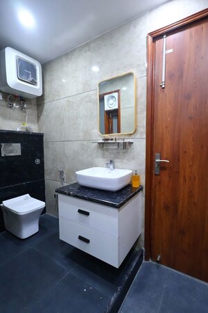 Bathroom in 4 BHK Builder Floor at Sector 43 – for Rent