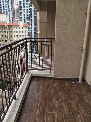 Balcony in 3 BHK Apartment at Nyati Elysia, Kharadi – for Rent