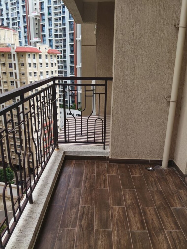 Balcony, nyati-elysia 3 Bedroom 1500 Sq.Ft. Apartment In Kharadi Pune 10574991