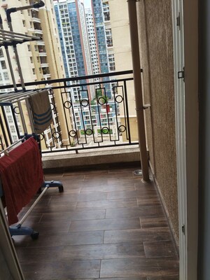 Balcony in 3 BHK Apartment at Nyati Elysia, Kharadi – for Rent