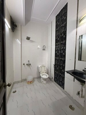 Bathroom in 3 BHK Builder Floor at Kalkaji – for Rent