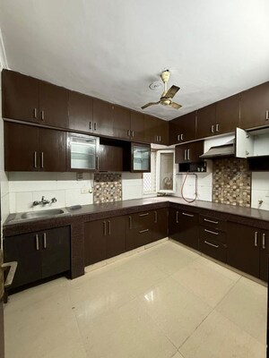 Kitchen in 3 BHK Builder Floor at Kalkaji – for Rent