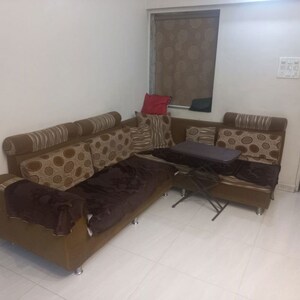 Living Room in 1 BHK Apartment at Vasant Leela Complex, Vijay Nagari – for Rent