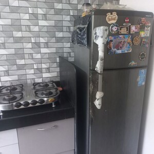 Kitchen in 1 BHK Apartment at Vasant Leela Complex, Vijay Nagari – for Rent