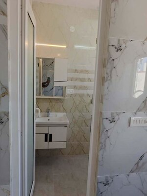 Bathroom in 1 BHK Builder Floor at Kalkaji – for Rent