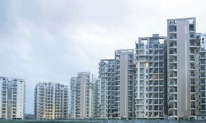 3 BHK Apartment – Exterior View View at Dhakoli - for Rent