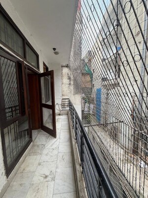 Balcony in 3 BHK Builder Floor at Greater Kailash ii – for Rent