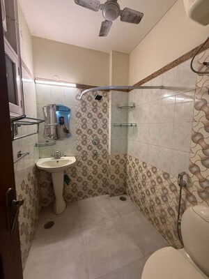Bathroom in 3 BHK Builder Floor at Greater Kailash ii – for Rent