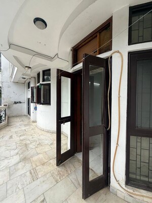 Balcony in 3 BHK Builder Floor at Greater Kailash ii – for Rent