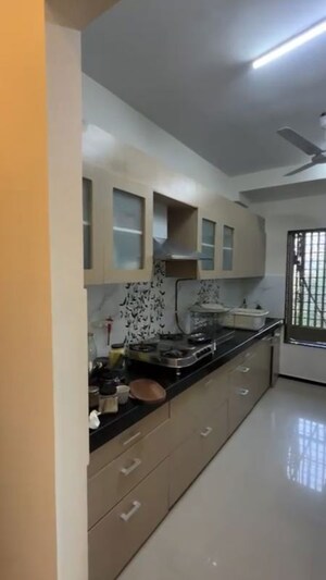 Kitchen in 3 BHK Apartment at Oberoi Realty Splendor, Andheri East – for Rent