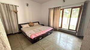 Bedroom in 3 BHK Builder Floor at Vasant Vihar – for Rent