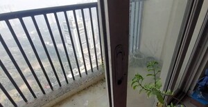Balcony in 3 BHK Apartment at Amrapali Platinum, Sector 119 – for Sale