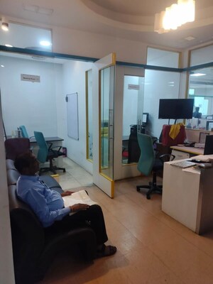 Team Area in  Office Space at Orbit Plaza, Prabhadevi – for Rent