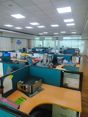 Team Area in  Office Space at Orbit Plaza, Prabhadevi – for Rent