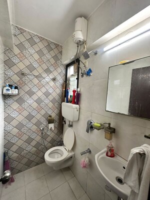 Bathroom in 1 BHK Apartment at Bhoomi Samarth, Goregaon East – for Sale