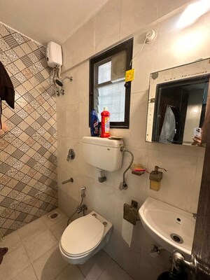 Bathroom in 1 BHK Apartment at Bhoomi Samarth, Goregaon East – for Sale