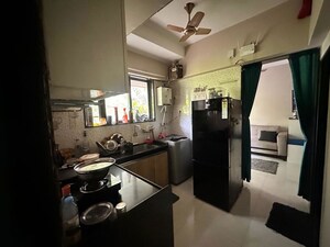 Kitchen in 1 BHK Apartment at Bhoomi Samarth, Goregaon East – for Sale