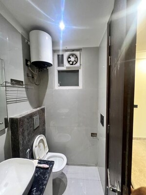 Bathroom in 3 BHK Builder Floor at Naraina – for Rent