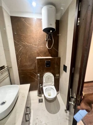 Bathroom in 3 BHK Builder Floor at Naraina – for Rent