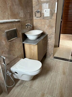 Bathroom in 3 BHK Builder Floor at Engineers Enclave – for Rent