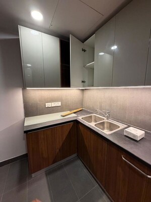 Kitchen in 3.5 BHK Apartment at Krisumi Waterfall Residences, Sector 36a – for Rent