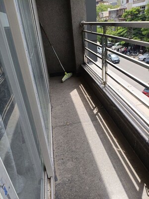Balcony in 3 BHK Builder Floor at Malviya Nagar – for Rent