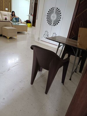 Living Room in 3 BHK Builder Floor at Malviya Nagar – for Rent