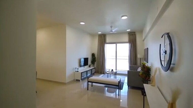 Living Room, db-woods 2 Bedroom 922 Sq.Ft. Apartment In Goregaon East Mumbai 10575160