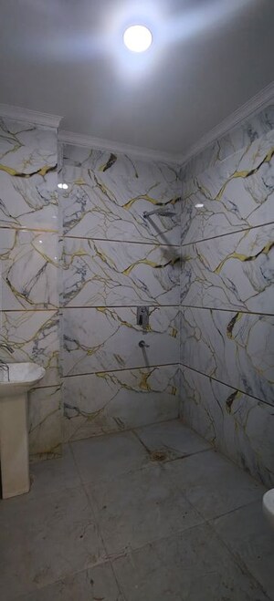 Bathroom in 3 BHK Builder Floor at Chattarpur – for Sale