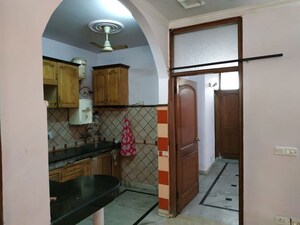 Kitchen in 2 BHK Builder Floor at Kailash Hills – for Rent