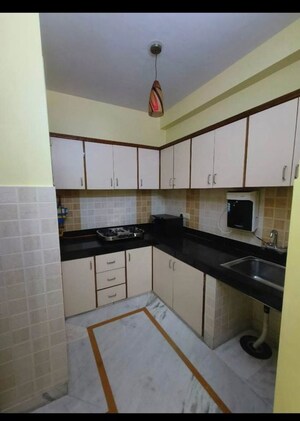Kitchen in 2 BHK Builder Floor at East Of Kailash – for Rent
