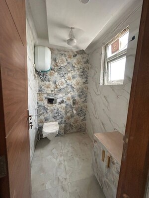 Bathroom in 4 BHK Builder Floor at Saket – for Rent