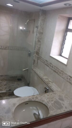 Bathroom in 3 BHK Apartment at Bandra West – for Rent