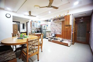 Living Room in 3 BHK Penthouse at Chandkheda – for Sale