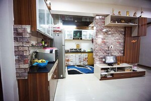 Living Room in 3 BHK Penthouse at Chandkheda – for Sale