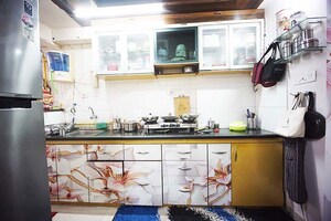Kitchen in 3 BHK Penthouse at Chandkheda – for Sale