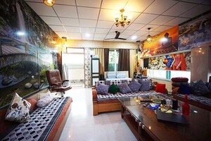 Living Room in 3 BHK Penthouse at Chandkheda – for Sale