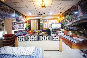 Living Room in 3 BHK Penthouse at Chandkheda – for Sale