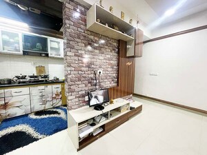 Living Room in 3 BHK Penthouse at Chandkheda – for Sale