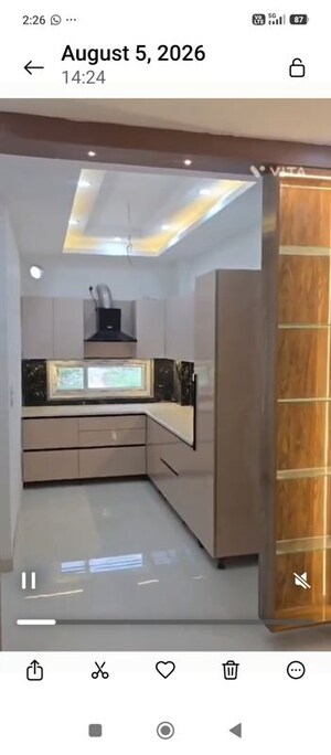Kitchen in 3 BHK Builder Floor at BPTP District 3, Sector 85 – for Sale