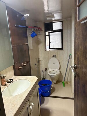 Bathroom in 2 BHK Apartment at Indradarshan II, Oshiwara – for Sale